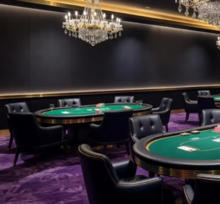Luksusowa sala pokerowa