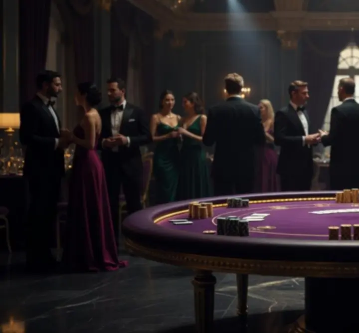 Ekskluzywna atmosfera eventu premium w stylu Las Vegas